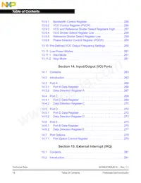 MC908JB16JDWE Datasheet Pagina 16