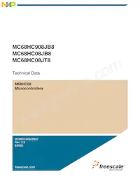 MC908JB8JDWER Datenblatt Cover