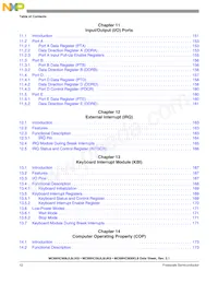 MC908JK8MDWE Datasheet Page 12