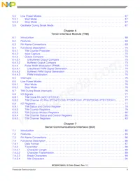 MC908JL16CDWER Datasheet Page 9