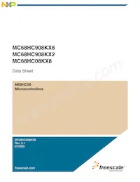 MC908KX8VDWE Datasheet Page 3