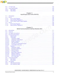 MC908KX8VDWE Datenblatt Seite 13