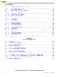MC908KX8VDWE數據表 頁面 16