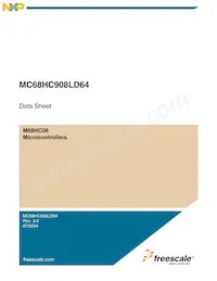 MC908LD64IFUE Datenblatt Cover
