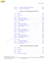 MC908LD64IFUE Datasheet Page 17