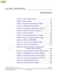 MC908LK24CPBE Datasheet Page 5