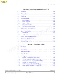 MC908LK24CPBE Datasheet Page 9