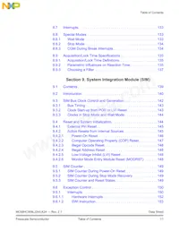MC908LK24CPBE Datasheet Page 11