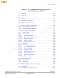 MC908LK24CPBE Datasheet Pagina 15