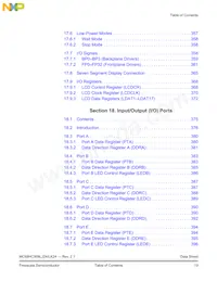 MC908LK24CPBE Datasheet Pagina 19