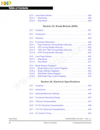 MC908LK24CPBE Datasheet Page 22