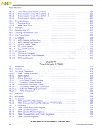 MC908MR16VBE Datasheet Pagina 14