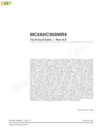 MC908MR8MPE Datasheet Page 3