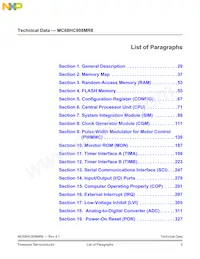 MC908MR8MPE Datasheet Page 5