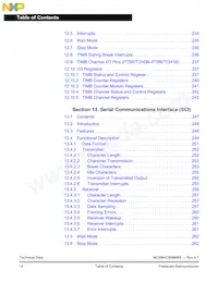 MC908MR8MPE Datasheet Page 14