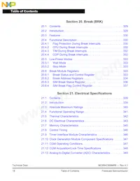 MC908MR8MPE數據表 頁面 18