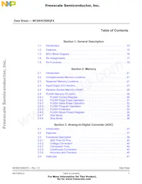 MC908QF4CFJ Datasheet Page 7