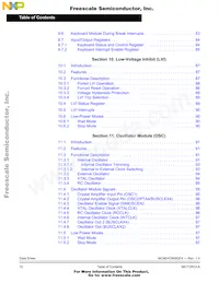 MC908QF4CFJ Datasheet Page 10