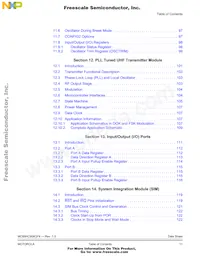 MC908QF4CFJ Datenblatt Seite 11
