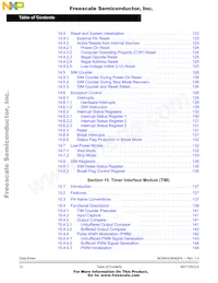 MC908QF4CFJ Datasheet Page 12