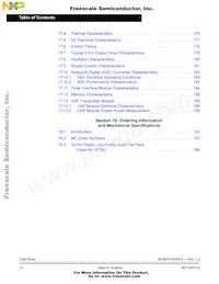 MC908QF4CFJ Datasheet Page 14