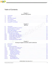 MC908QL4MDTER Datasheet Page 9