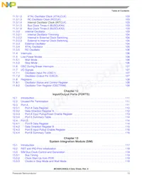 MC908QL4MDTER數據表 頁面 13
