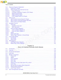 MC908QL4MDTER數據表 頁面 14