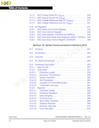 MC908SR12MFAE Datasheet Pagina 16