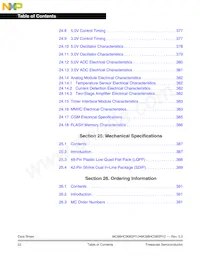 MC908SR12MFAE Datasheet Pagina 22