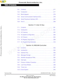 MC912DT128CCPVE Datasheet Page 12