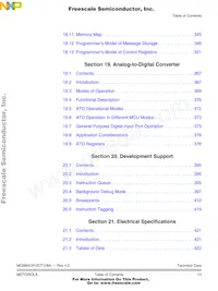 MC912DT128CCPVE Datasheet Page 13