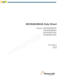 MC9S08GB60ACFUER Datasheet Pagina 5