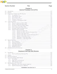 MC9S08GT60CFD Datasheet Pagina 11