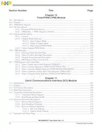 MC9S08GT60CFD數據表 頁面 12