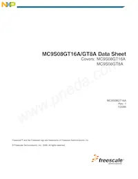 MC9S08GT8ACFDER Datasheet Pagina 7