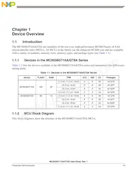 MC9S08GT8ACFDER Datasheet Page 21