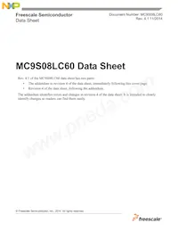 MC9S08LC36LH數據表 封面