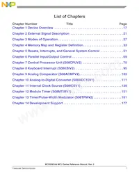 MC9S08QA2CPAE數據表 頁面 7