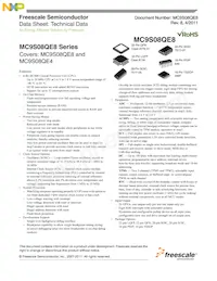 MC9S08QE8CWL Datasheet Page 3