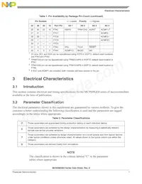 MC9S08QE8CWL Datasheet Pagina 9
