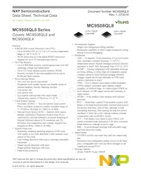 MC9S08QL8CTJ Datasheet Cover