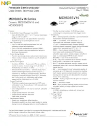 MC9S08SV8CLC Datenblatt Cover