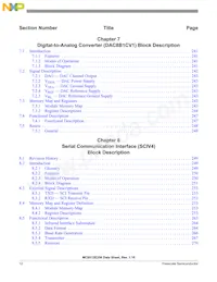MC9S12E256VFUE Datasheet Page 12