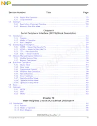 MC9S12E256VFUE數據表 頁面 13