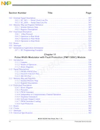 MC9S12E256VFUE數據表 頁面 14