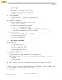 MC9S12NE64VTUE Datenblatt Seite 21