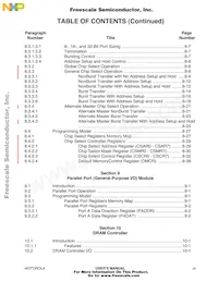 MCF5206CAB25A Datasheet Pagina 12