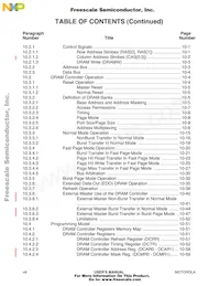 MCF5206CAB25A Datasheet Pagina 13