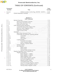 MCF5206CAB25A Datasheet Pagina 14